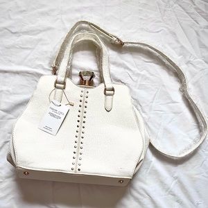 NWT Mark Ciel By Donnie Yoo Cream Purse